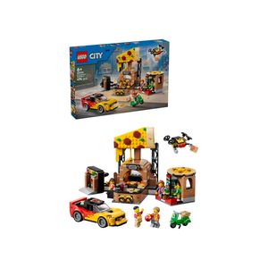 LEGO Pizza Delivery Experience with Vehicle